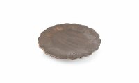 Plat Bord 29 cm Bronze Floret