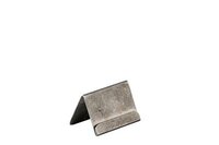 Kaarthouder 11 x 5 cm RVS