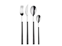 Koffielepel 15 cm 18/0 RVS Pro Black