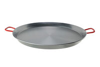 Paellapan 100 cm Gepolierd Staal