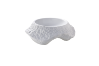 Bord 21 cm wit porselein Calcaire