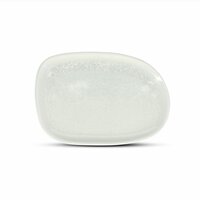 Bord ovaal Ceres Frost White 33x23cm