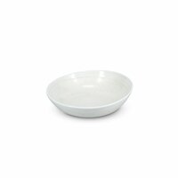 Diep bord Ceres Frost White 22x6cm