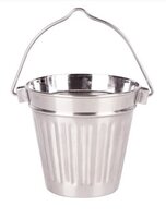 Frietemmer 9 cm geribbeld