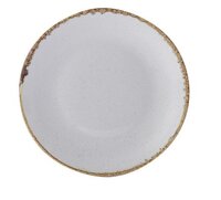Bord rond coupe 28 cm Stone