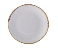 Bord rond coupe 24 cm Stone