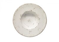 Pasta bord 28 cm brede rand Bonna Grain Off-white