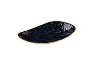 Bord 20,5 cm ovaal blauw Jersey