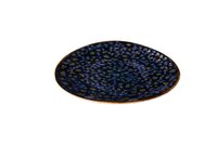 Bord 27 cm Triangle blauw Jersey