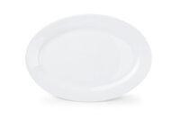 Schaal ovaal 30 x 21 cm Basic White