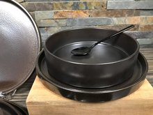Kom 16 cm Yong Verso Black stapelbaar