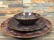 Bord 20 cm Yong Hazy Black