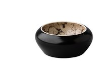 Kom 12 cm Bubble zwart satijn Raw by Kevala