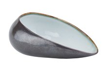 Schaal 21,5 cm ovaal Plato mat Drop 