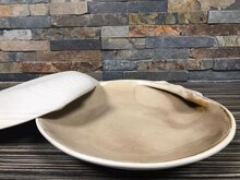 Schelp bord Sand 28,3 cm Raw by RBC