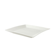 Bord 23 cm vierkant edge Royal Ivory Palmer