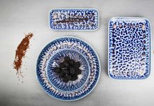 Bord plat 26 cm Oxido cobalt 