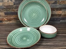 Gural Ent Plat bord Groen 15 cm