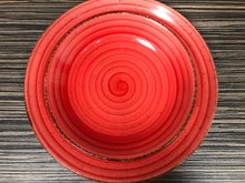 Gural Ent Plat bord rood 27 cm