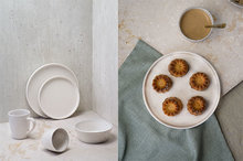 Plat bord 20 cm Punto White