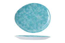 Bord 27,5 cm Streetfood Go Azzuro Melamine