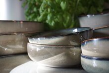 Ovenschaal 25 x 16,5 cm Meridian groen/blauw