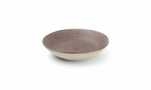 Diep bord 21,5 cm Mosaic Aubergine
