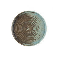 Bord 28 cm Coral Brown Green