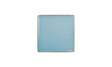 Plat bord 20.5cm x 20.5cm Collect Blauw