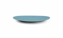 Plat bord 30.5cm x 26cm Collect Blauw
