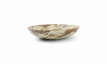 Diep bord 25 cm brown Brush