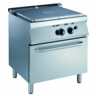Kookplaatfornuis Gas met Oven Combisteel Pro 700