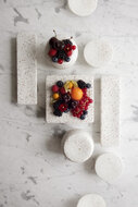 ShApes diep bord wit 18 x 5 cm
