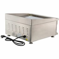 Elektrische Bakplaat 3kW Chroom Combisteel