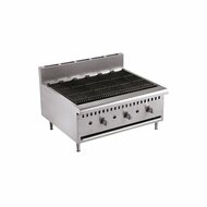 Lavasteengrill Gas 27kW Combisteel