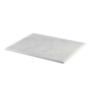 Plateau Marmer 32 x 26 cm Wit