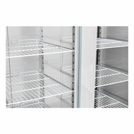Koelkast 1325L RVS Glazen Deur Combisteel