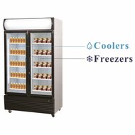 Koel-/vrieskast 2x466L Combisteel