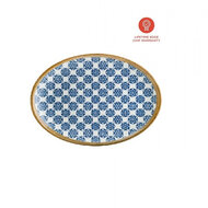 Ovalen bord 31 x 24 cm Bonna Lotus