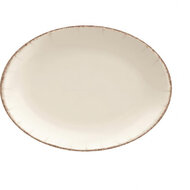 Bord ovaal 36 cm Bonna Retro Off-white