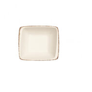 Kom vierkant 8 x 8,5 cm Bonna Retro Off-white