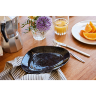 Bord Ovaal 22 cm Tahiti Maastricht Porselein