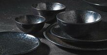 Diep bord 25,5 cm Charcoal Cala