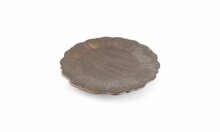 Plat Bord 29 cm Bronze Floret