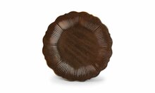 Plat Bord 29 cm Bronze Floret