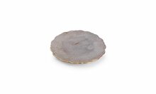 Plat Bord 21,5 cm Bronze Floret