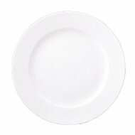 Bord 16 cm brede rand wit Gural Delta 