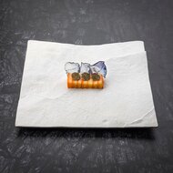 Vierkant bordje 22 cm  Rustiek Wit Studio Raw