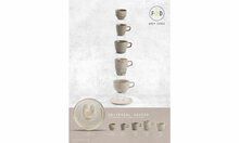 Espresso kopje met oor Ceres grijs 9cl