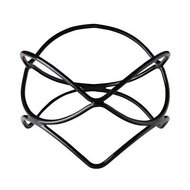 Buffetverhoger Rond 20 x 15 cm Zwart